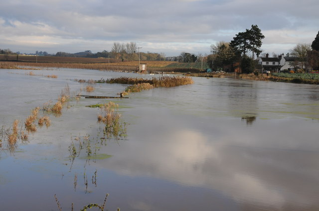 Flooding at Sandford Villa Farm